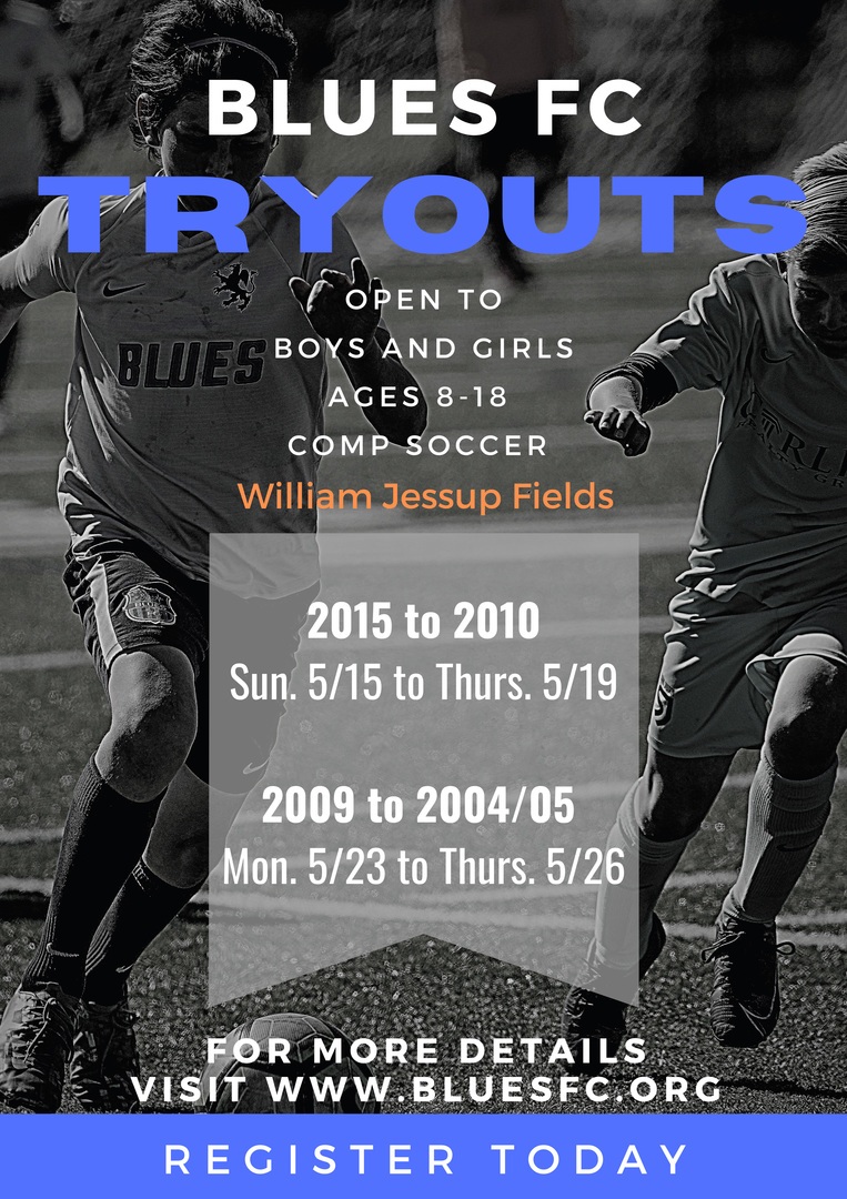 Soccer Open Tryouts Poster